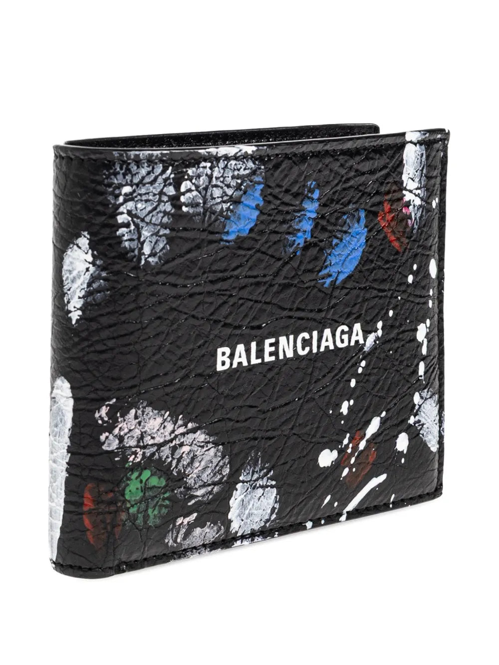 Black wallet, side view