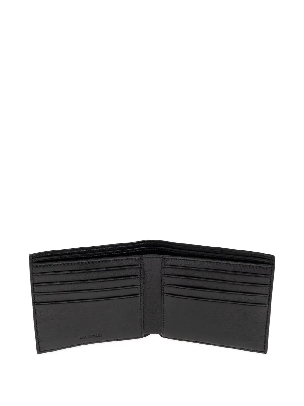 Black wallet,  insde view