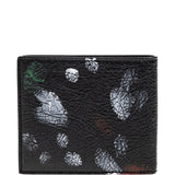 Black wallet, back view