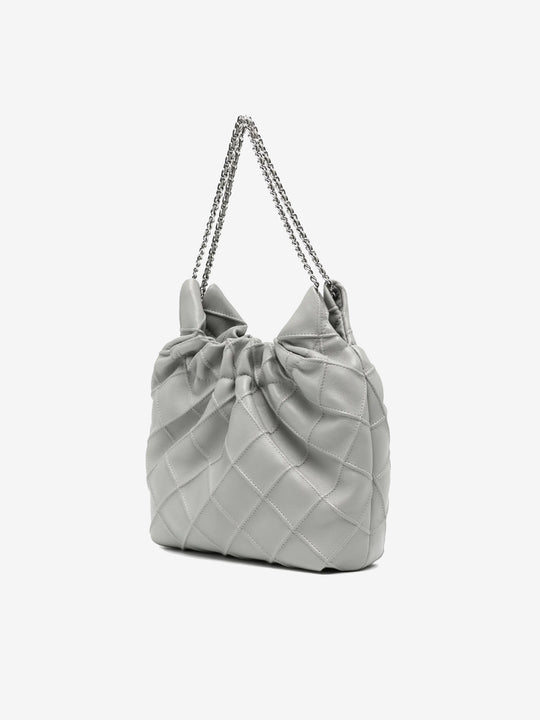 Grey bag, side view