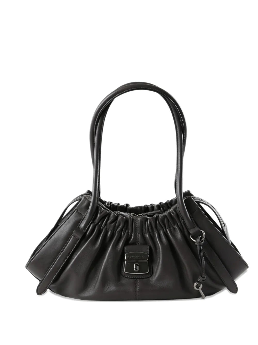 Black handbag,front view