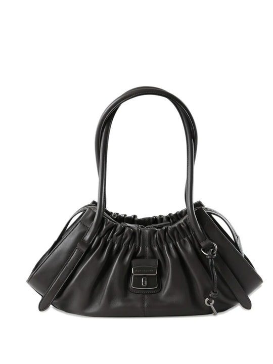 Black handbag,front view