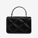 TORY BURCH - Women Kira Diamond Quilt Mini Top Handle Chain Wallet