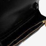 TORY BURCH - Women Kira Diamond Quilt Mini Top Handle Chain Wallet