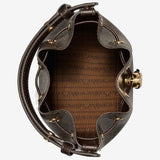 TORY BURCH - Women T Monogram Coated Canvas Mini Bucket Bag