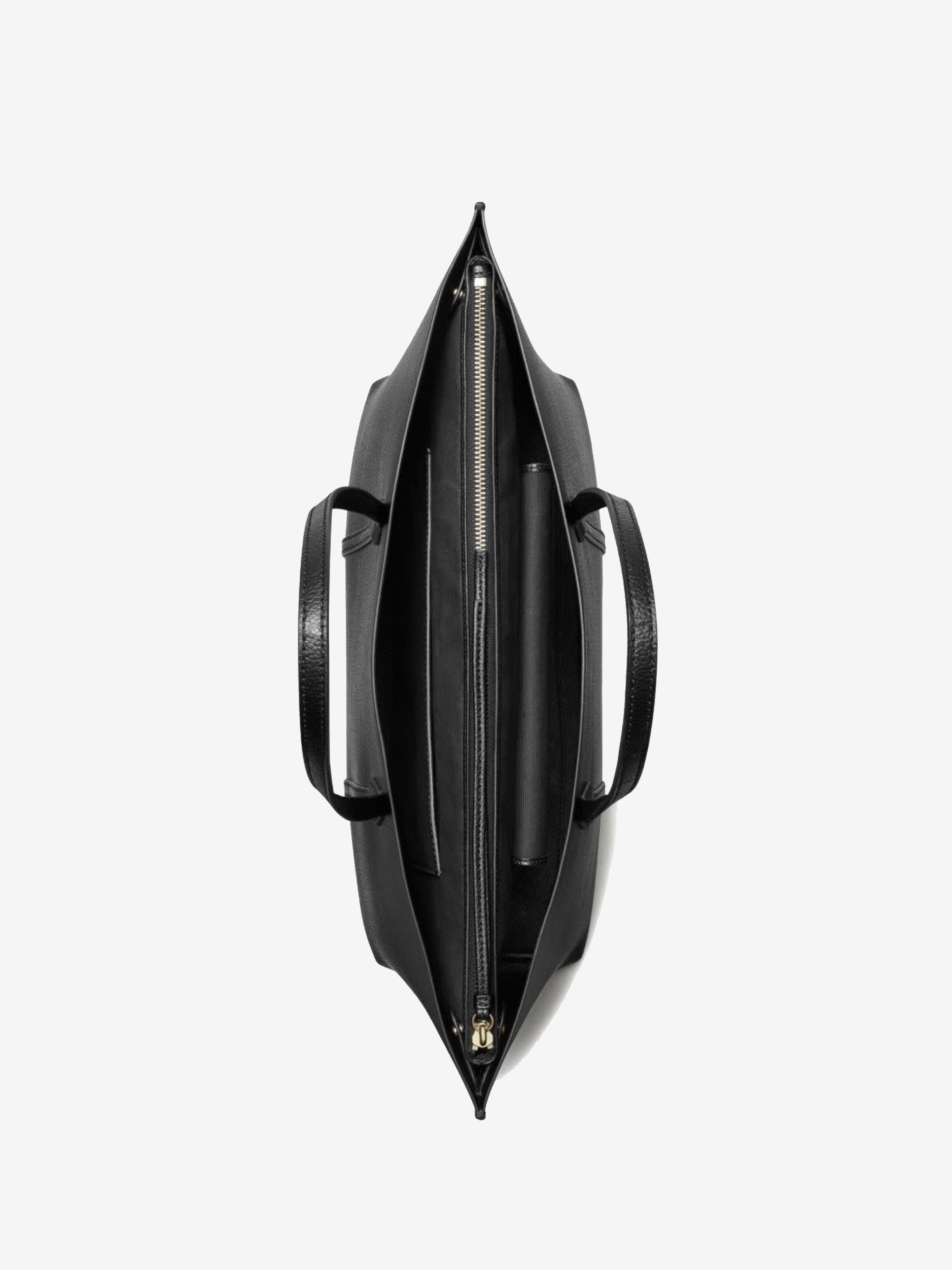 Black bags, top view