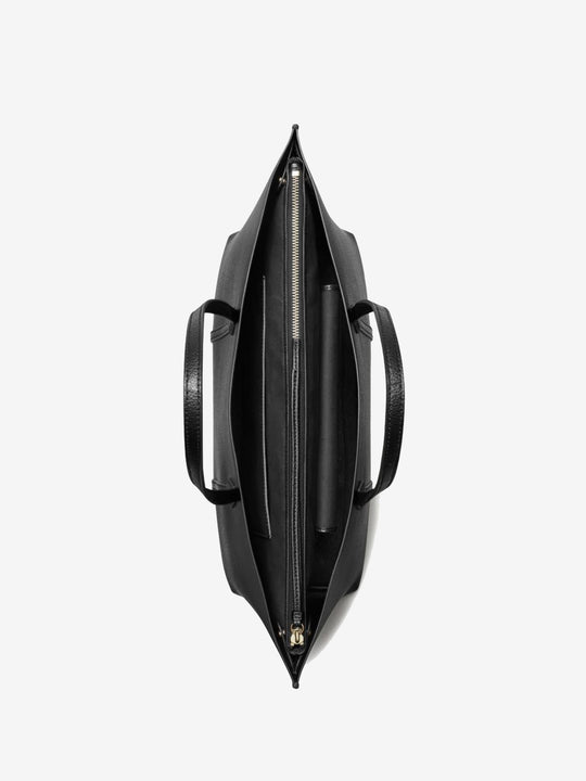 Black bags, top view