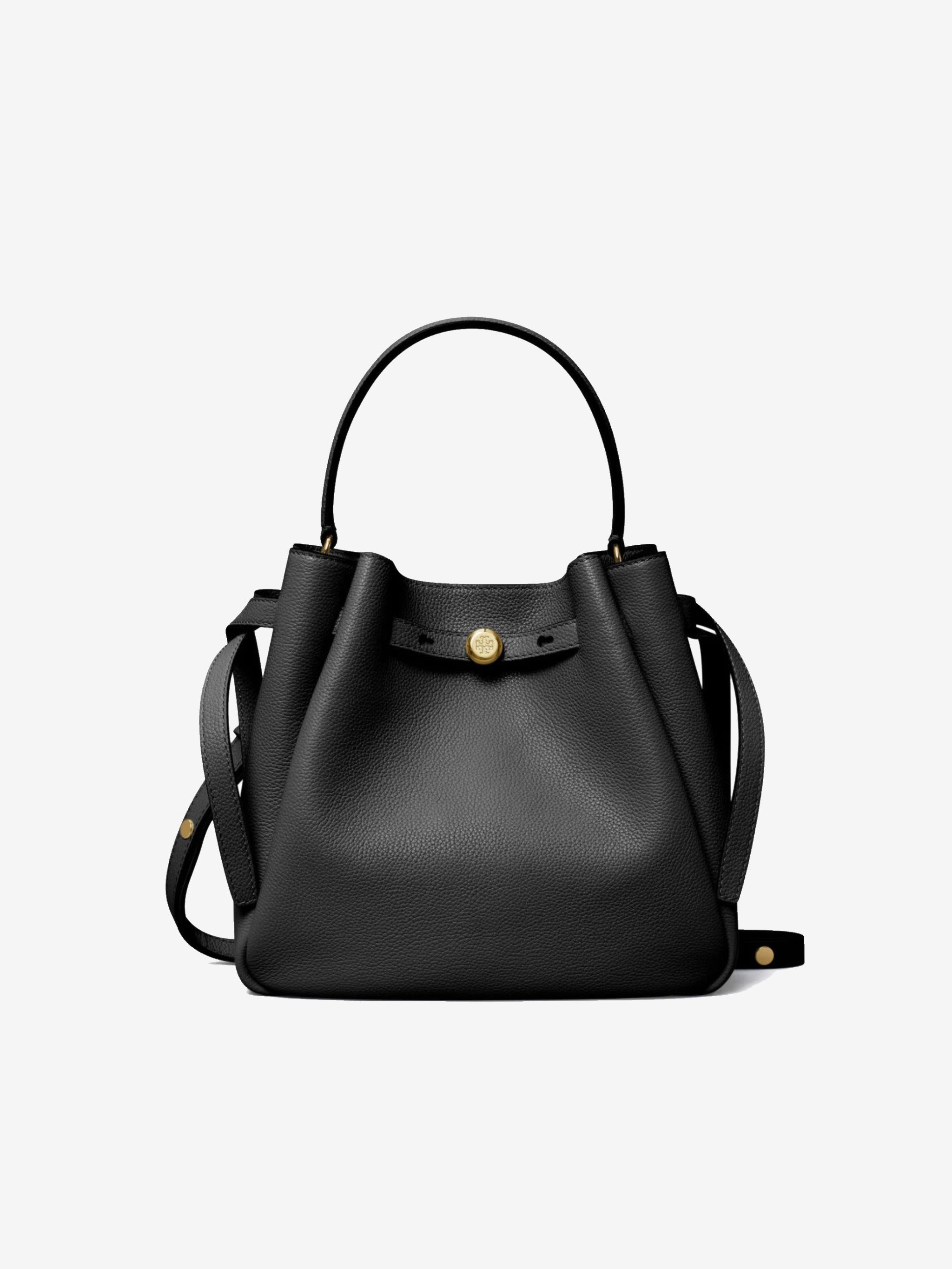 Black bags, front view