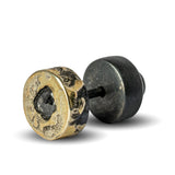 PARTS OF FOUR - Stud Earring (Fuse, 0.2 CT, Tiny Faceted Diamond Slab, KA18K+FCDIA)