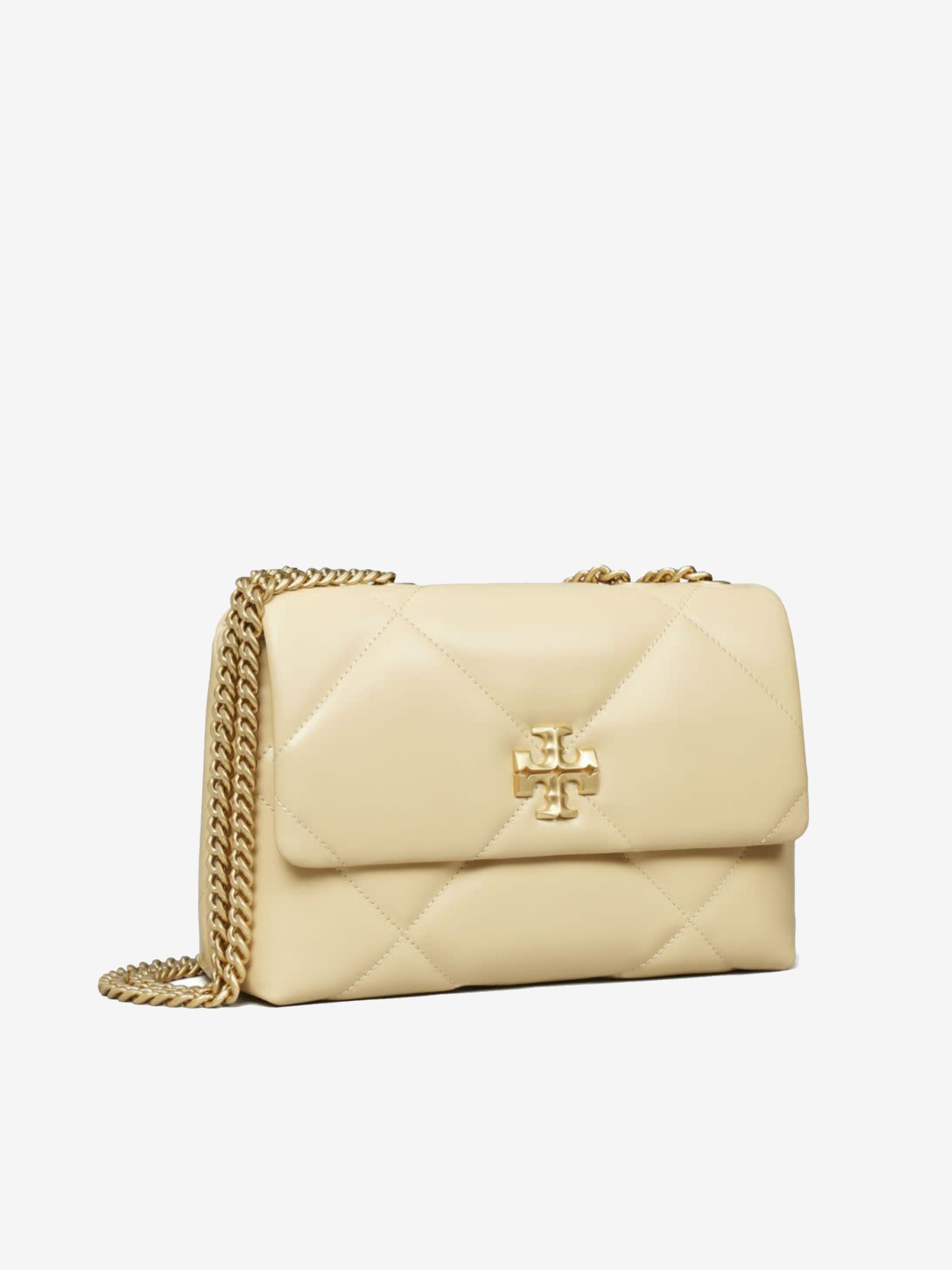 Yellow bags, side view