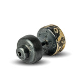 PARTS OF FOUR - Stud Earring (Fuse, 0.2 CT, Tiny Faceted Diamond Slab, KA18K+FCDIA)