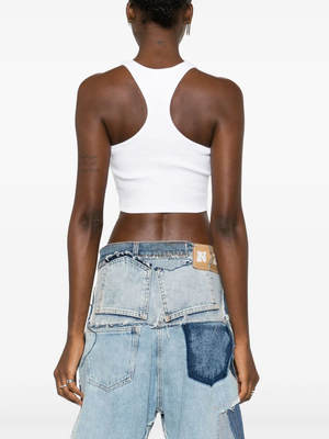 OFF-WHITE Women Off Stamp Rib Rowing Top
