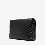 Black bag, back view