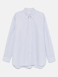 DRIES VAN NOTEN - Men Stripe Button-Up Shirt