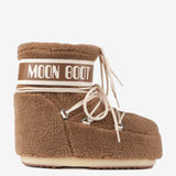 Brown boot, front view