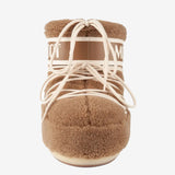 Brown boot, front view