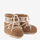 Brown boot, side view