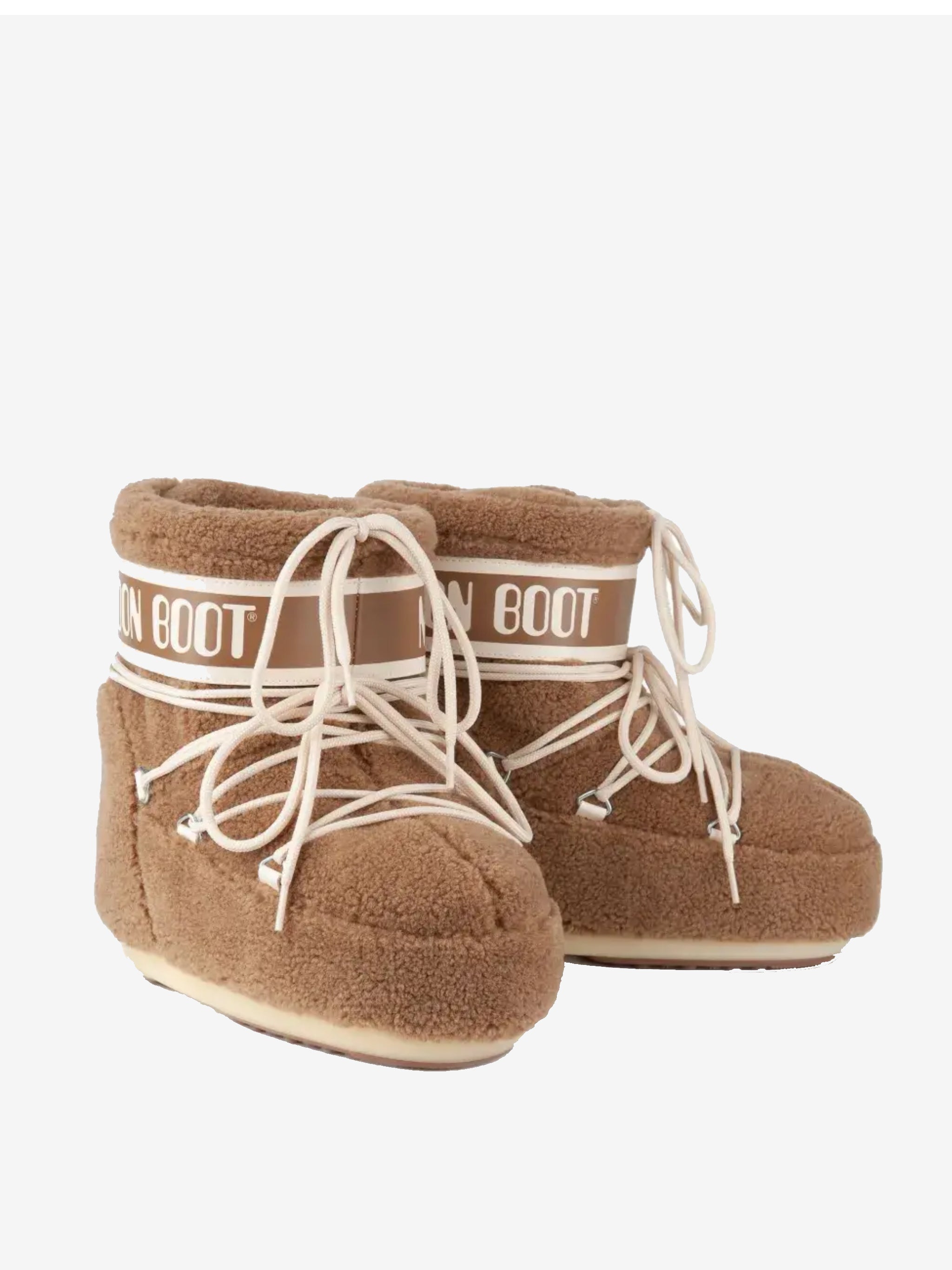 Brown boot, side view