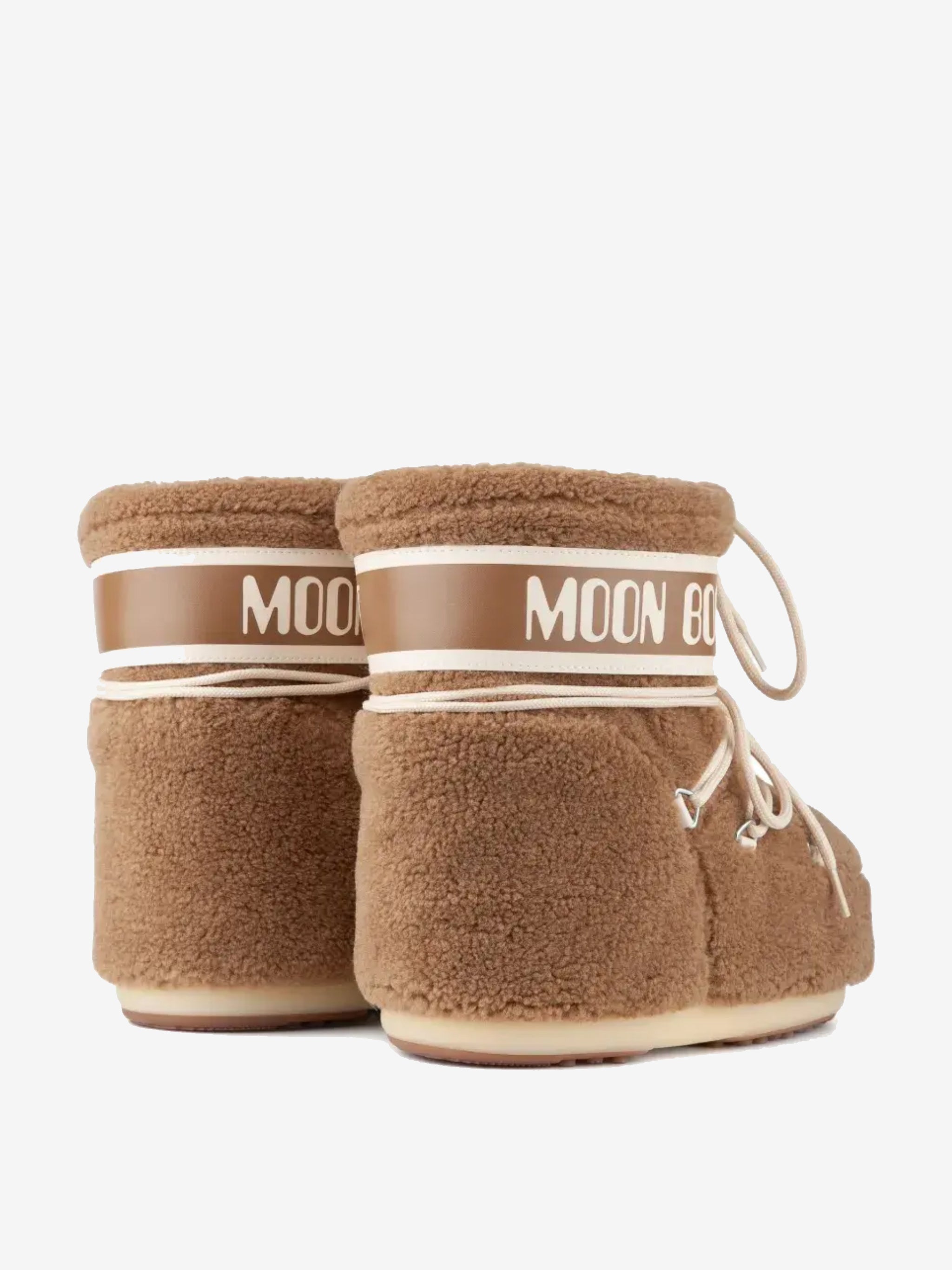 Brown boot, side view