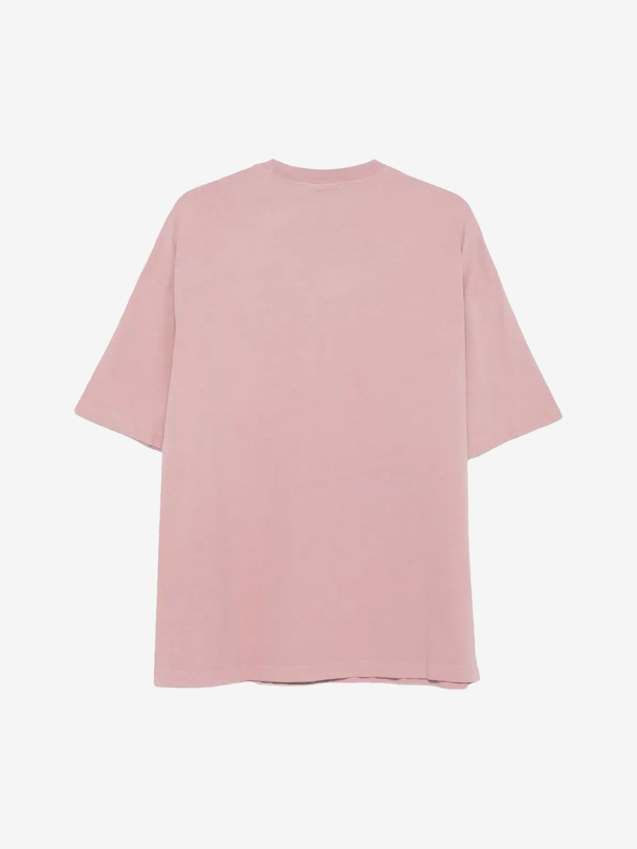 Pink t-shirt, back view