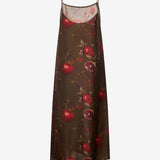 Brown dress, front view