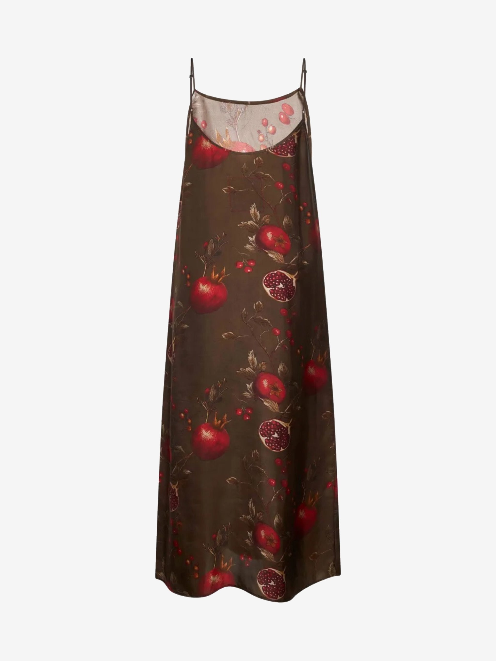 Brown dress, front view