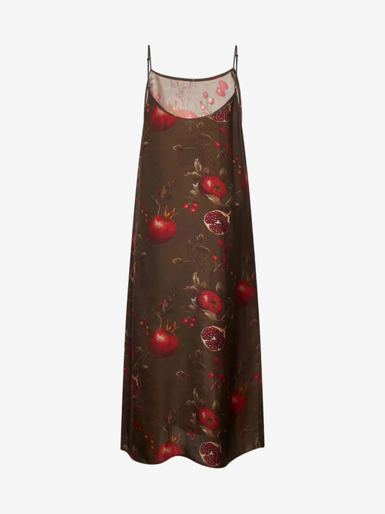 Brown dress, front view