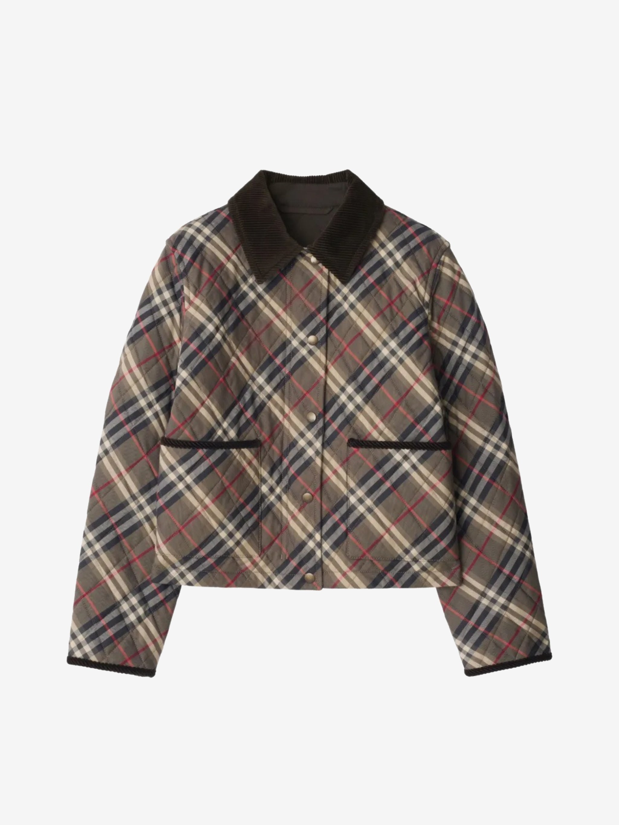 Brown jacket, front view