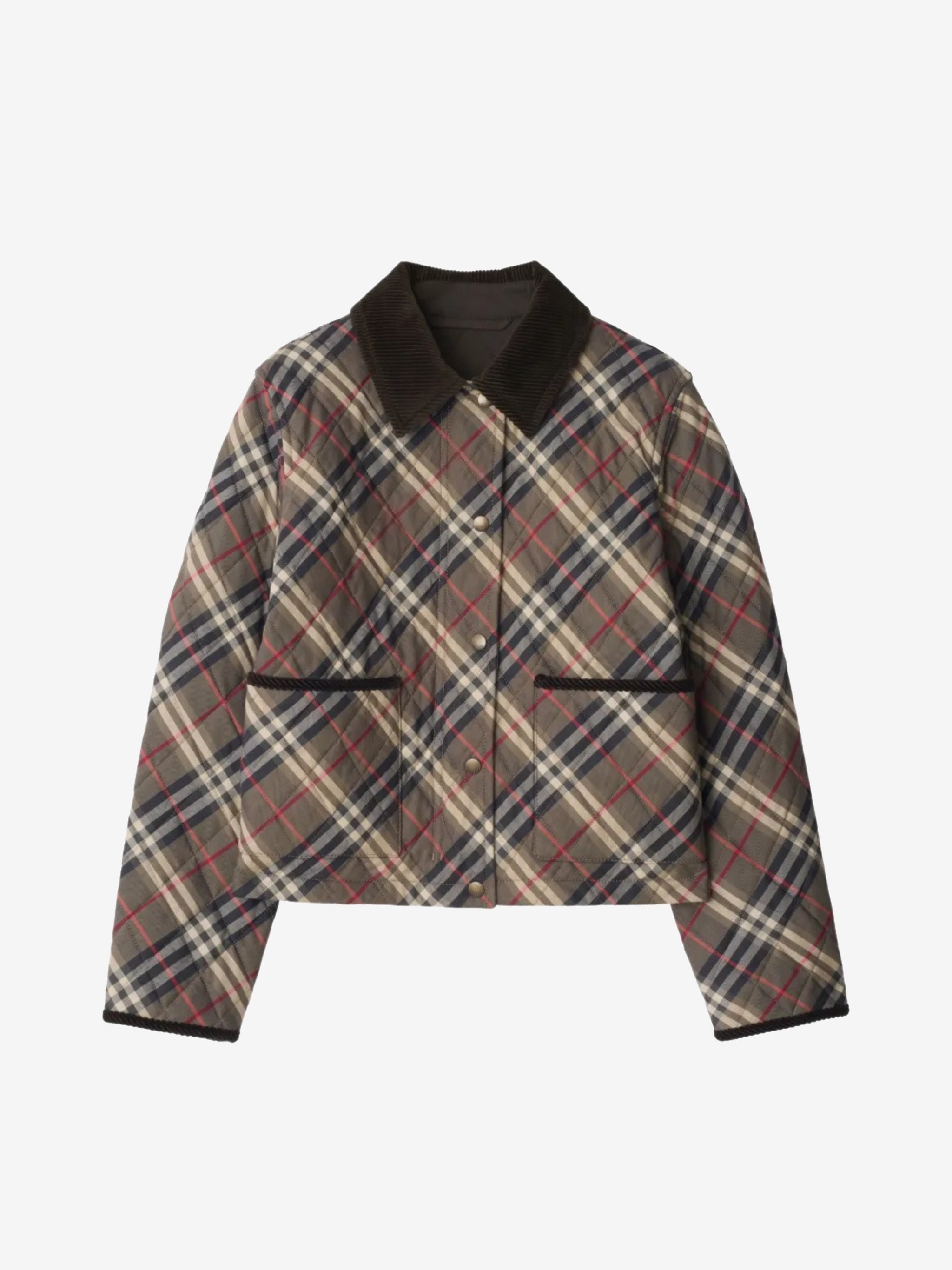 Brown jacket, front view