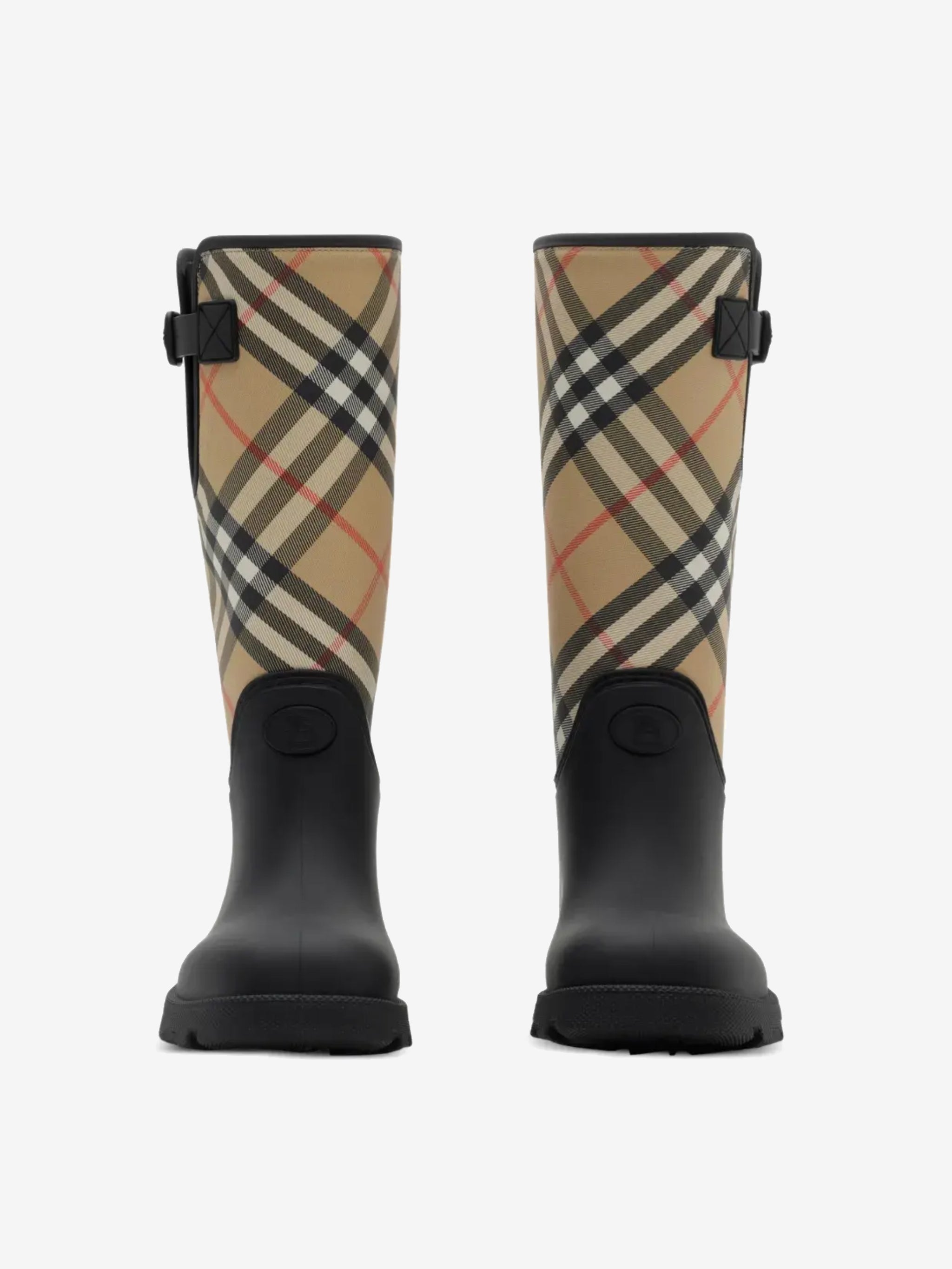 Black shoes, front view