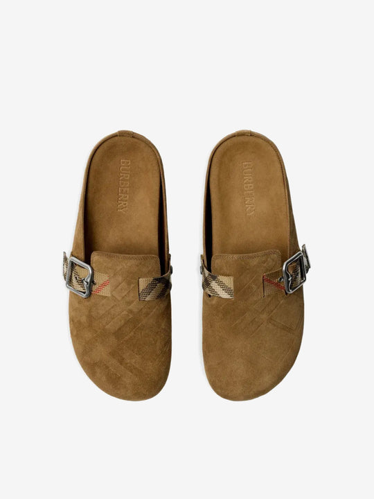 Brown shoes, top view