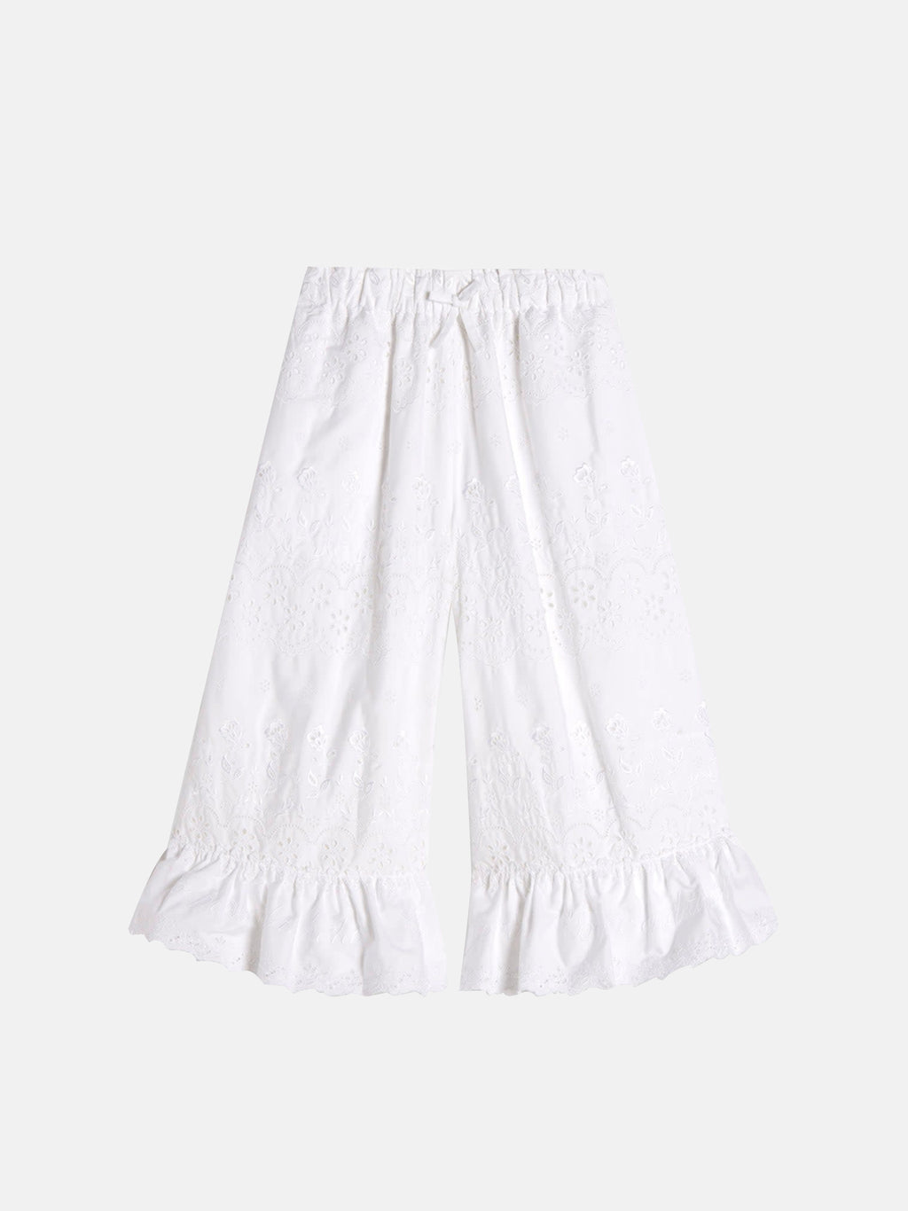 SIMONE ROCHA - Women W/ Trim Drawstring Long Bloomer Trousers