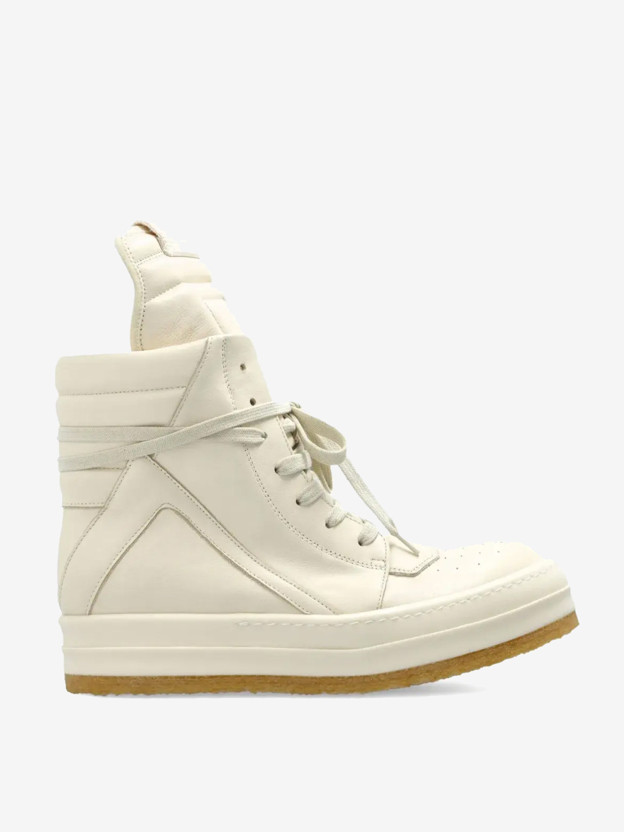 White sneaker, front view