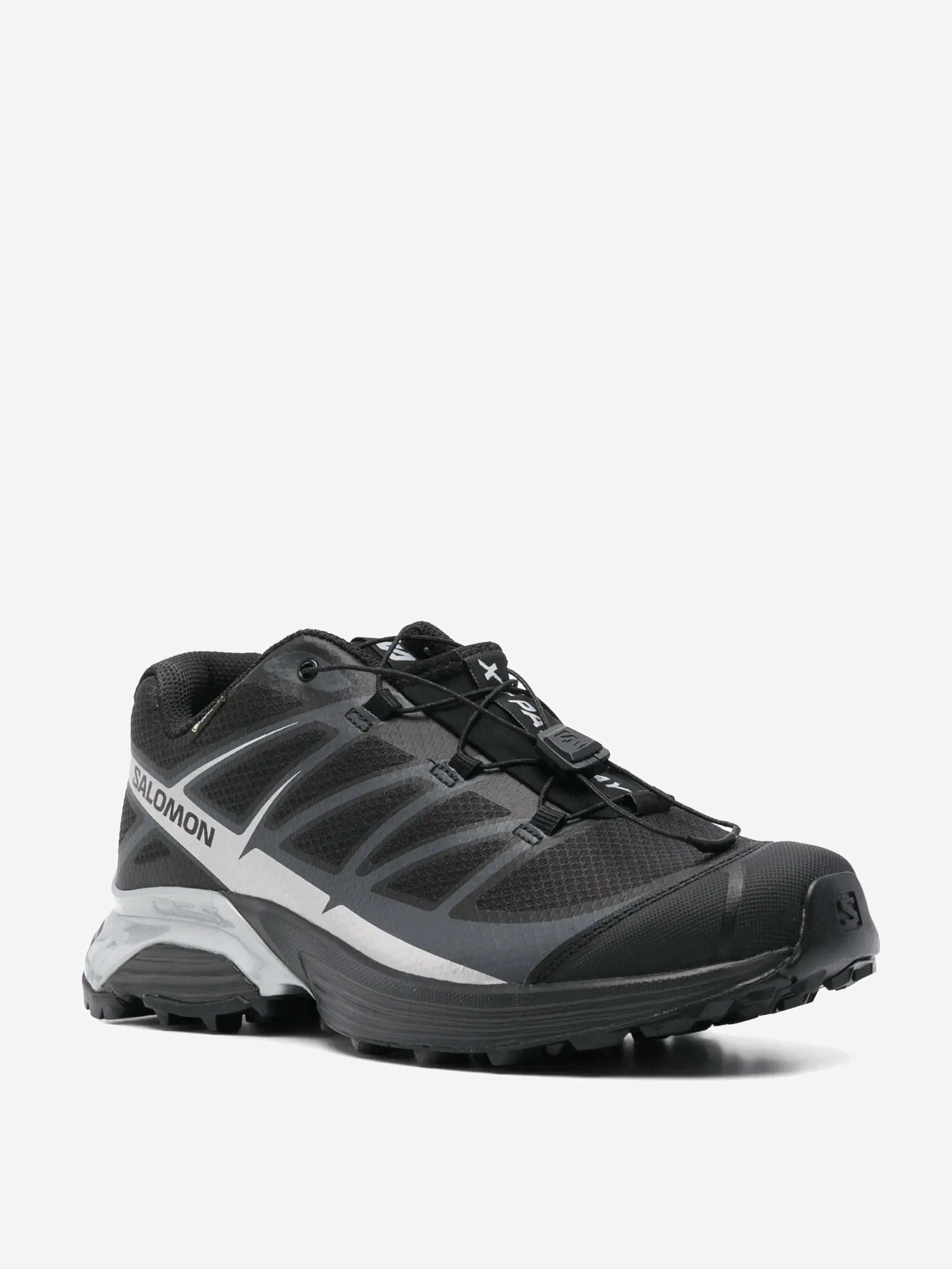 Black sneakers, side view