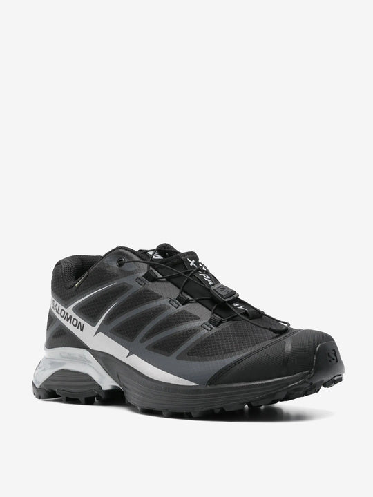 Black sneakers, side view