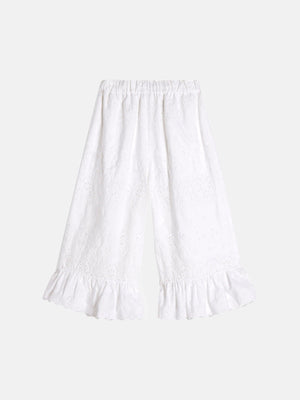 SIMONE ROCHA - Women W/ Trim Drawstring Long Bloomer Trousers