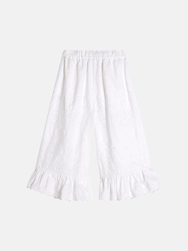 SIMONE ROCHA - Women W/ Trim Drawstring Long Bloomer Trousers