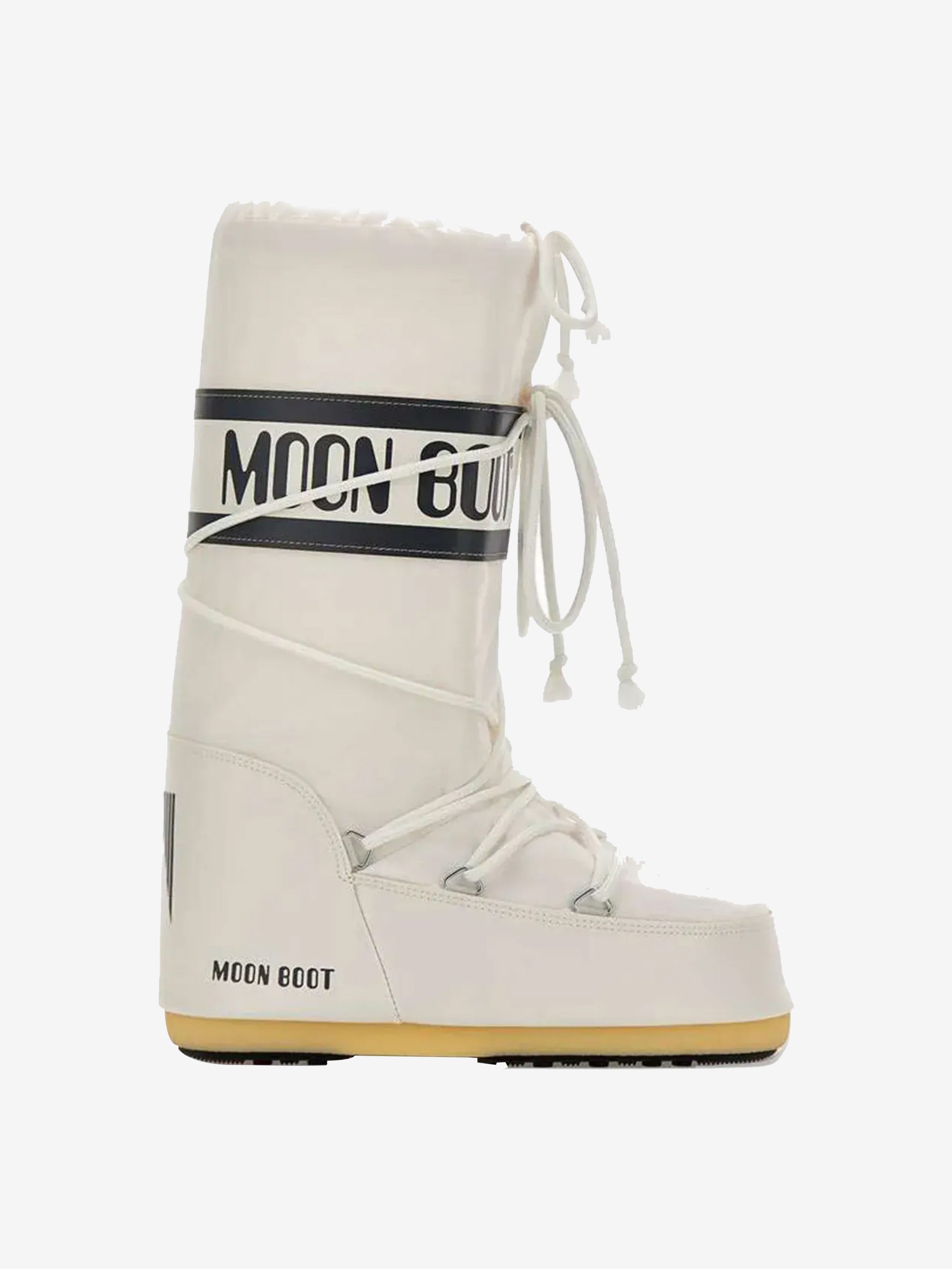 White boot, front view