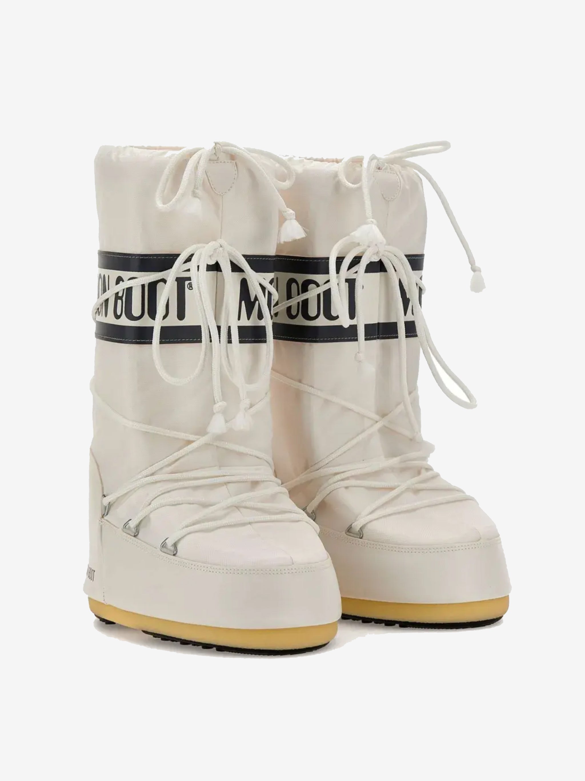 White boot, side view