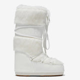 White boot, front view