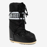 Black boot, side view
