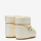 White boot, back view