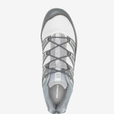 Grey sneakers, top view