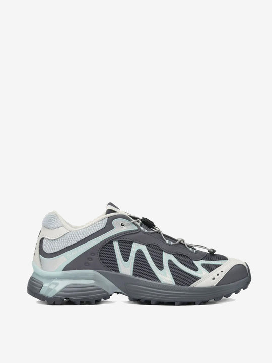 Grey sneakers, front view