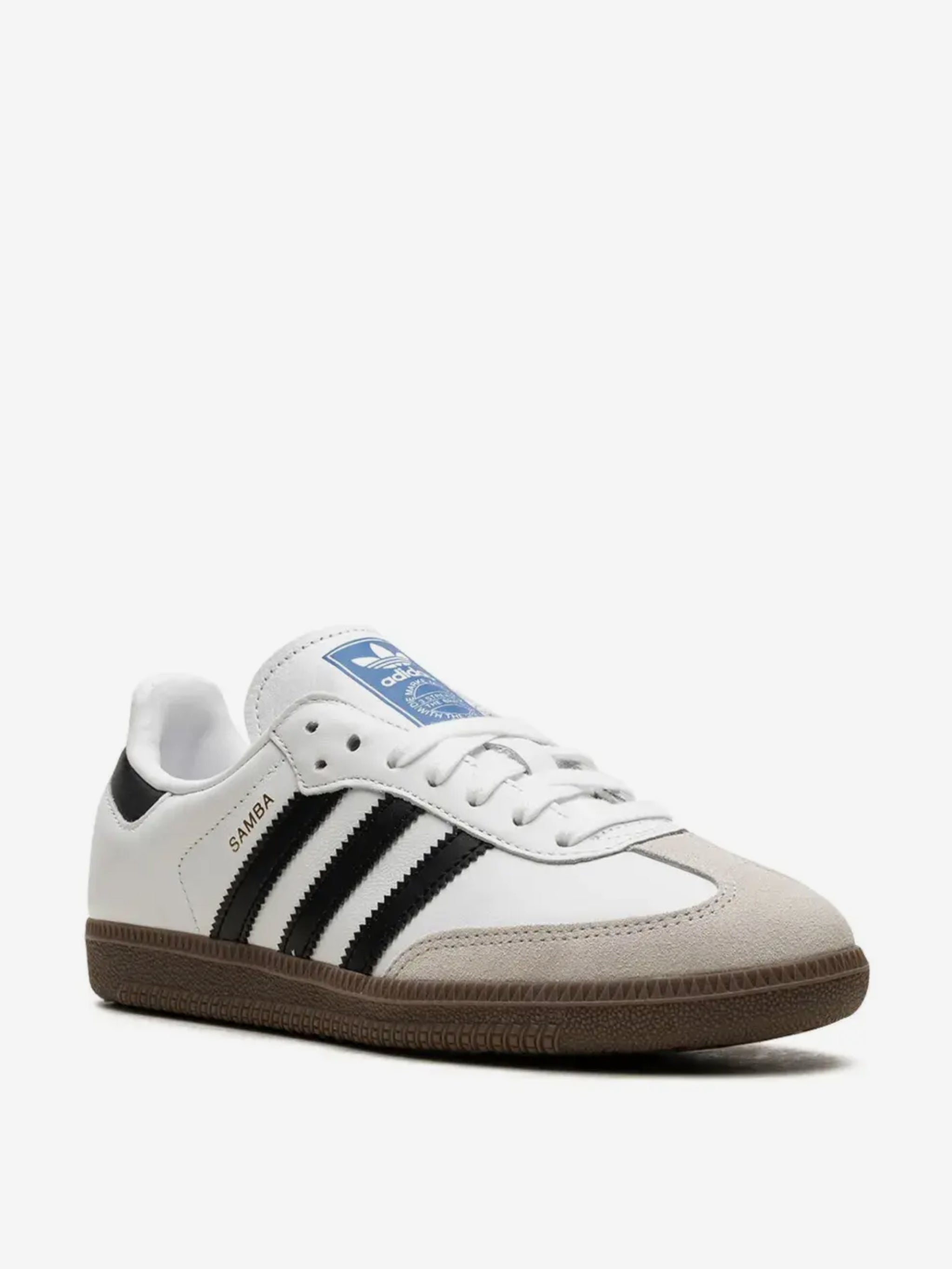 White sneakers, side view