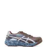 Blue shoes, front view