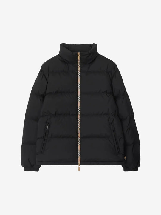 Black coat,front view