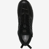 Black shoes, top view