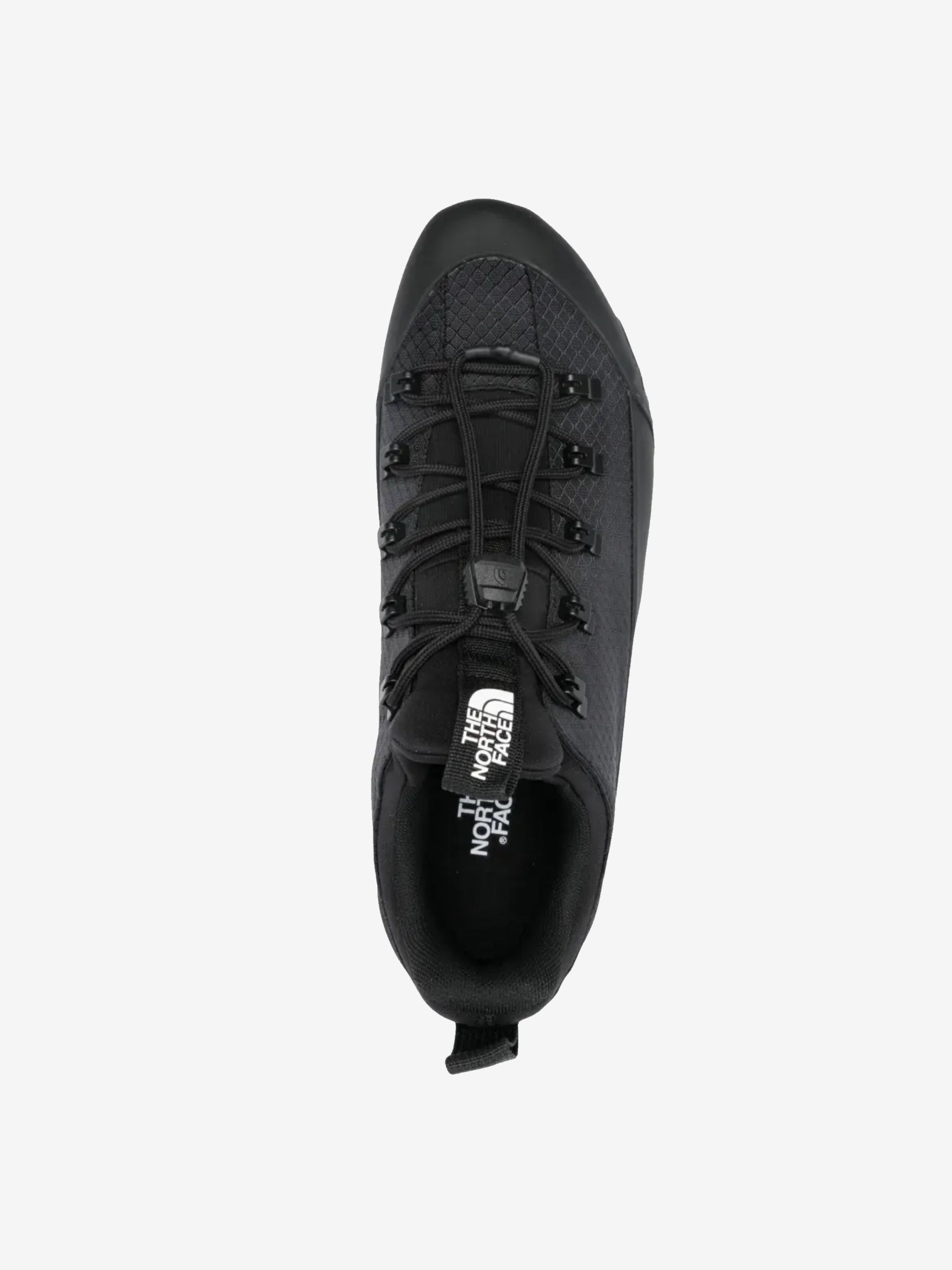 Black shoes, top view