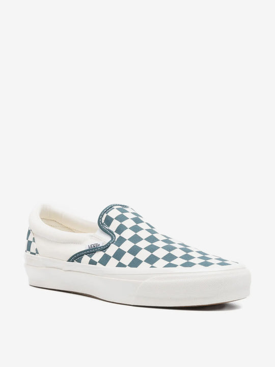 Green shoes, side view